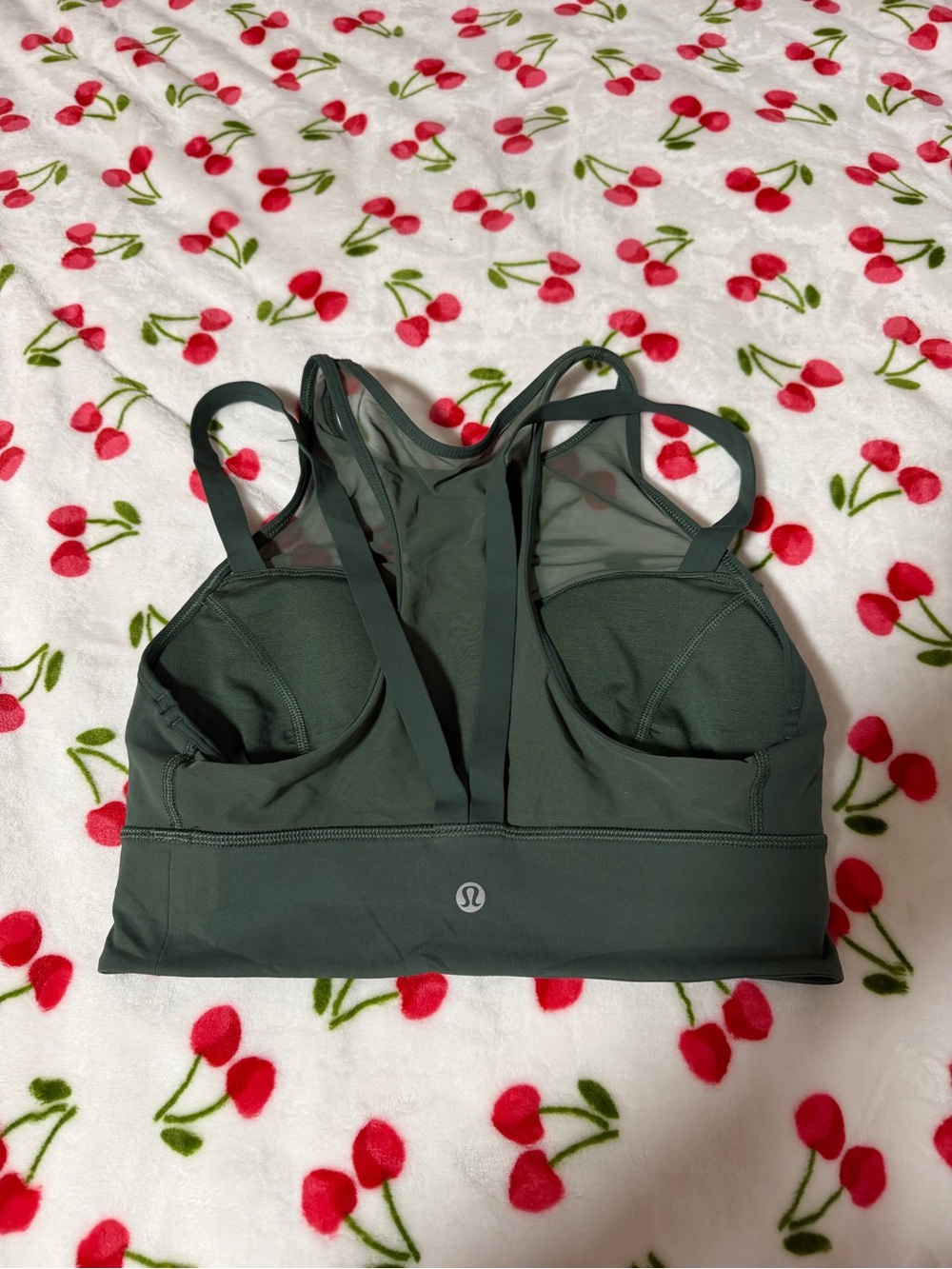 Lululemon Sun Setter Mesh Detail Sports Bra